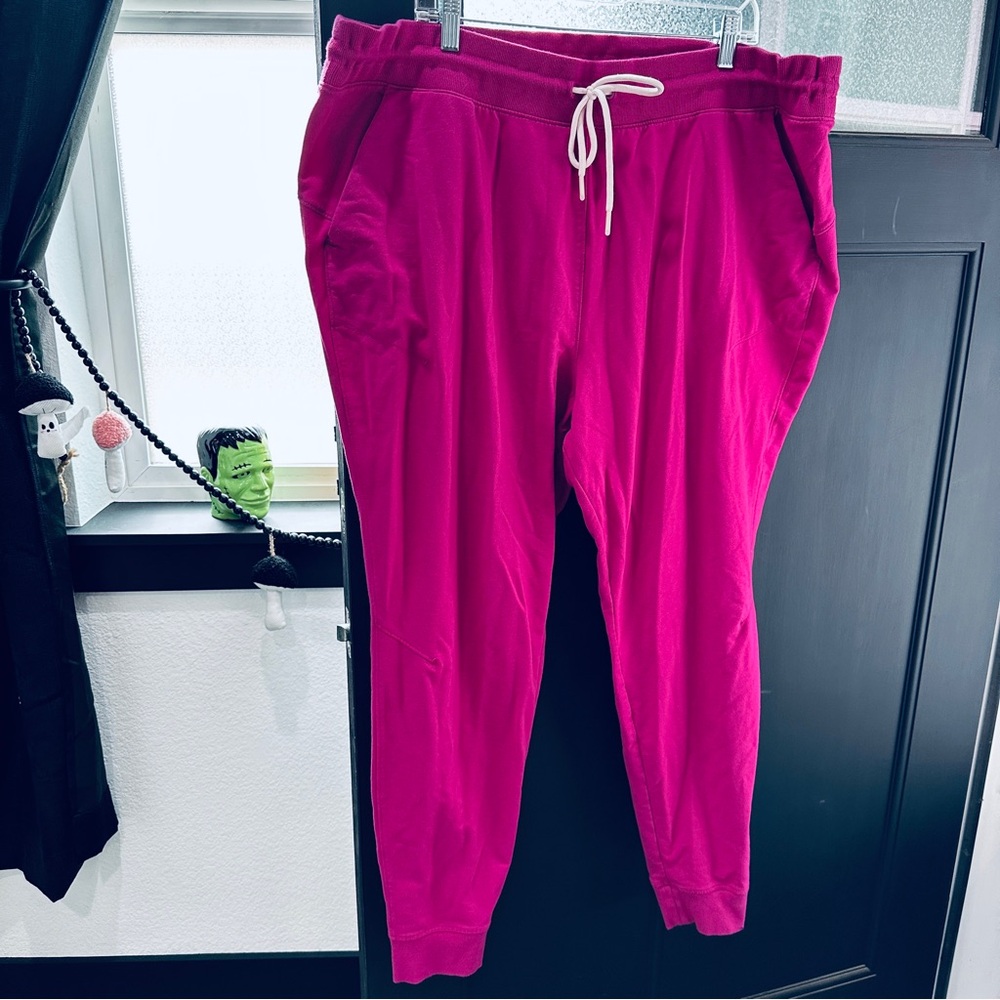 All in Motion Fuchsia Activewear Jogger Sz 2X